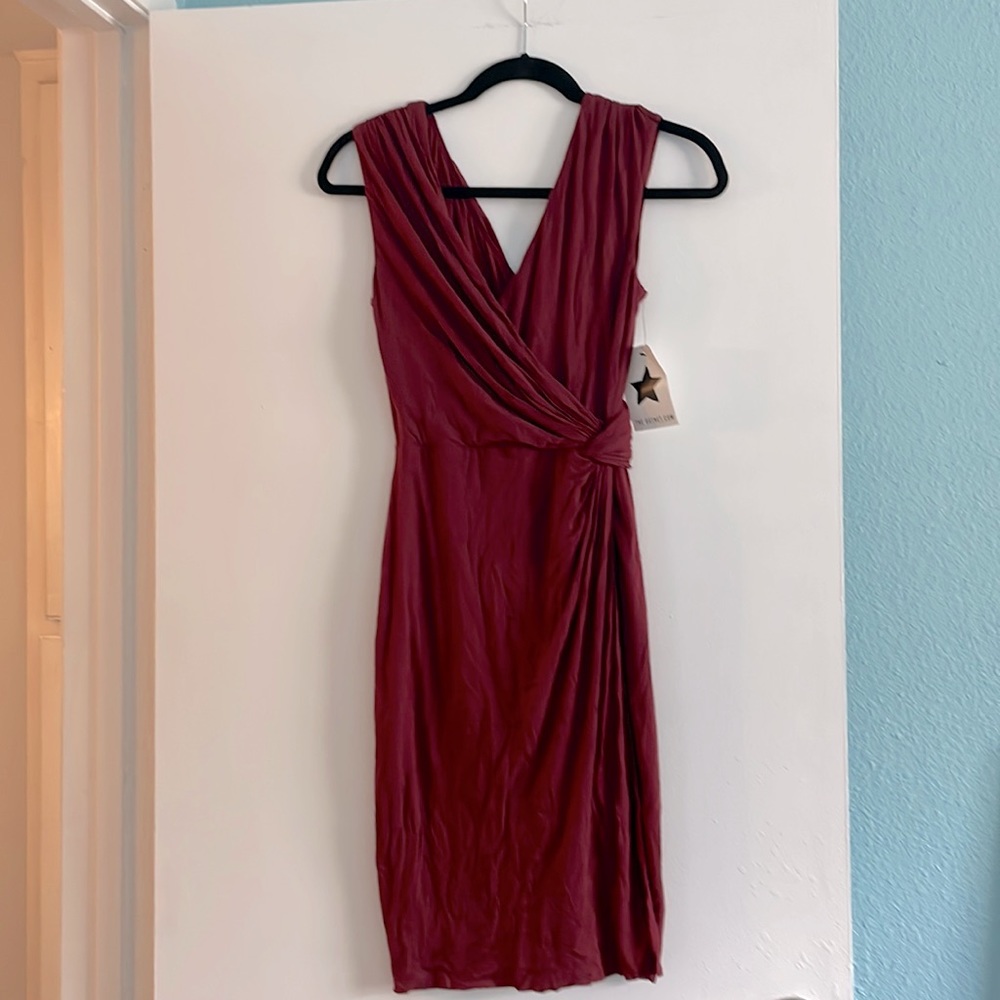 Bailey44 Burgundy Wrap Dress